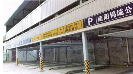 PSH升降橫移類地上三層式立體車庫